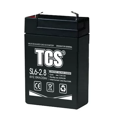 Baterie TCS SL6V2,8Ah AGM