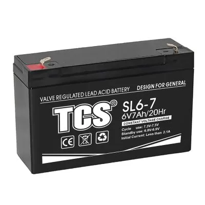 Baterie TCS SL6V7Ah AGM