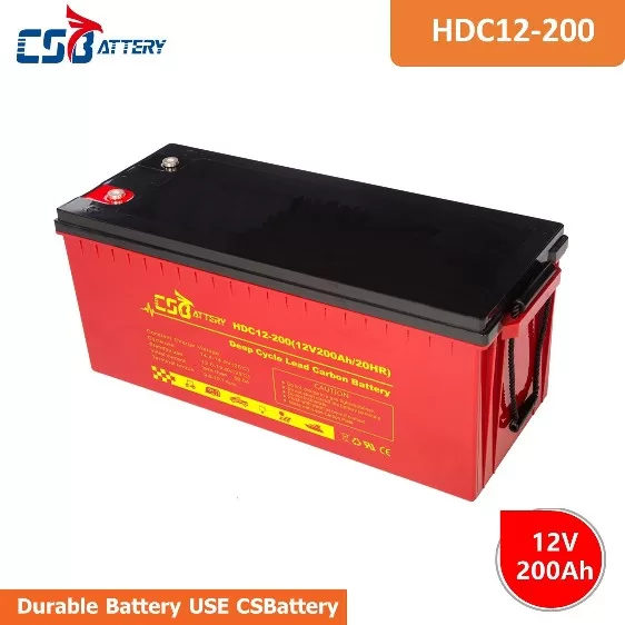 Baterie CS Baterie HDС12V200Ah cu plumb și carbon